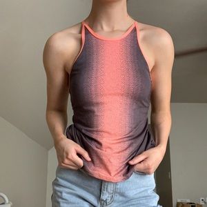 Nike halter top with bra